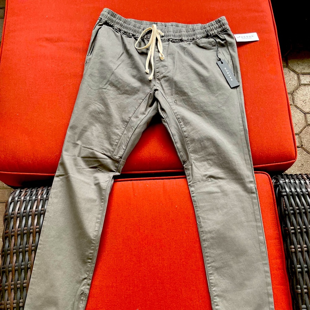 Pacsun Men’s Skinny Draw String Pants Joggers